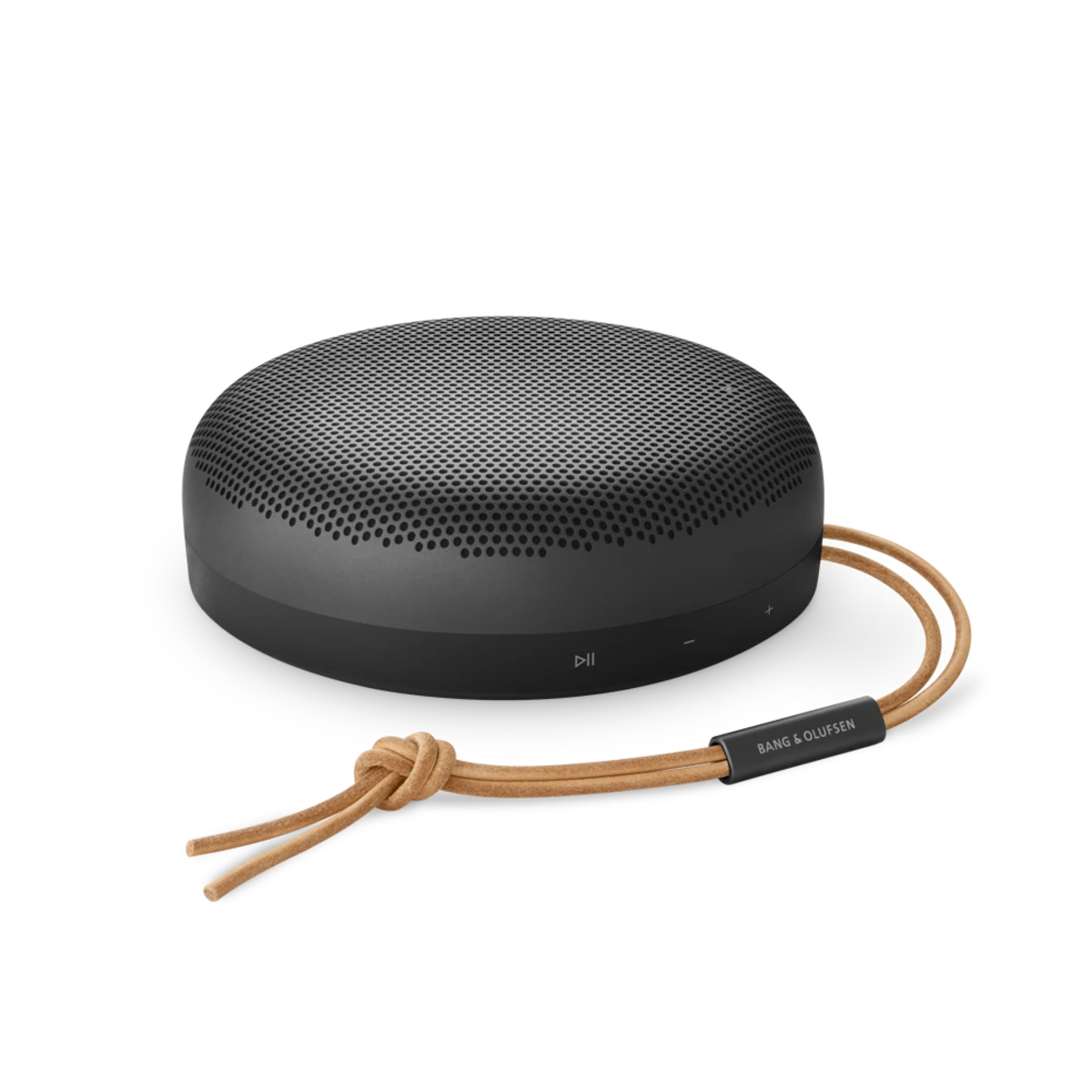 cylindrical-black-portable-speaker
